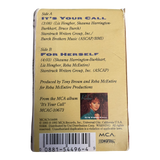 1992 Reba McEntire It's Your Call Cassette Single 2 Songs