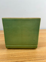 Coral Pink Iris Roseville Art Pottery Bookends 1939 Art Deco Bookend