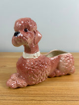 Royal Copley Art Pottery 1940’s Pink Poodle Planter