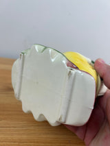 Royal Copley Vintage Clown Planter - Yellow And Green Kitschy