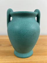 Weller Pottery Arts & Crafts Matte Green 1920-30s Art Pottery Vase