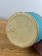 Weller Pottery Arts & Crafts Matte Green 1920-30s Art Pottery Vase