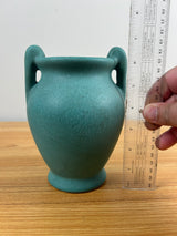 Weller Pottery Arts & Crafts Matte Green 1920-30s Art Pottery Vase
