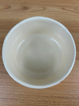 Brush Pottery Vintage Mid Century Hand Painted Floral 6" Pottery Bowl