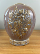 Carillon China Pottery Vintage Aramold Ceramics Large Asian Flower Design Vase