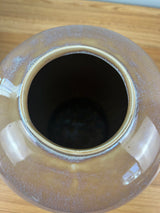 Carillon China Pottery Vintage Aramold Ceramics Large Asian Flower Design Vase