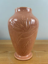 Franciscan Catalina Pottery Encanto Art Ware Coral/Grey #620 Vase