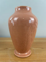 Franciscan Catalina Pottery Encanto Art Ware Coral/Grey #620 Vase