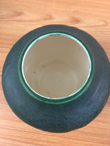 Ken Tracy Studio 2015 Arts & Crafts Pottery Matte Green Pinecone Vase