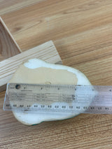 Frankoma Art Pottery #190 Acorn Wall Pocket, Green Brown, 6.0" H