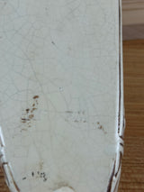 Weller Art Pottery Clinton Ivory Floral Daisey 8 1/4" Wall Pocket