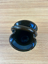 CH Brannam Barnstaple Iridescent Green Art Pottery Basket