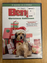 Benji Christmas Collection (DVD, 2-Discs, 4-MOVIES, FS) Brand New Sealed