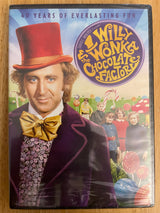 Willy Wonka & The Chocolate Factory 40 Year Anniversary DVD Video New & Sealed