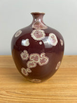 “Manka” John Mankameyer 1933-2015 Vase 2014 AU-5 Red Crystalline Glaze 5.5"