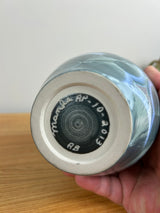 “Manka” John Mankameyer 1933-2015 Vase 2013 AP-10 Blue Crystalline Glaze 7"