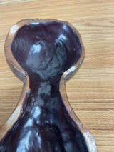 American Studio Art Pottery Fence Post Sculpture Signed "Beard"