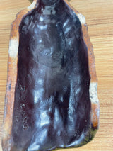 American Studio Art Pottery Fence Post Sculpture Signed "Beard"