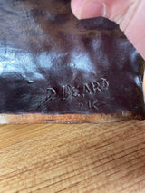 American Studio Art Pottery Fence Post Sculpture Signed "Beard"