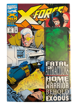 X-Force #25 Direct Comic Marvel 1993 Fatal Attractions Hologram Cover Capullo