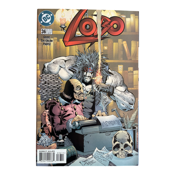 Lobo #36 William Shakespeare Cover February 1997 DC