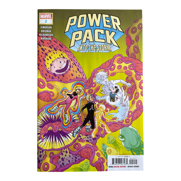 Power Pack Into The Storm #2 Brigman Cvr A Marvel Comics 2024 1st Print