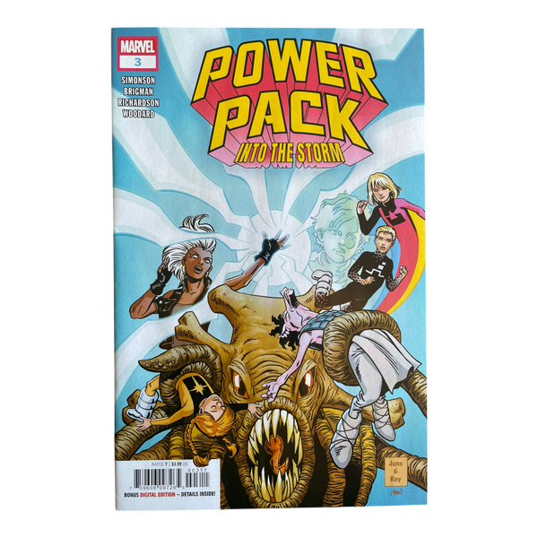 Power Pack Into The Storm #3 Brigman Cvr A Marvel Comics 2024