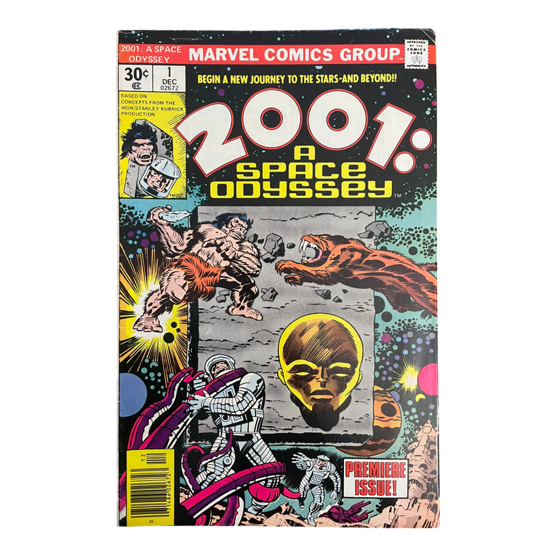 2001: A SPACE ODYSSEY #1 (Marvel Comics, Premiere Issue DEC 1976) JACK KIRBY art