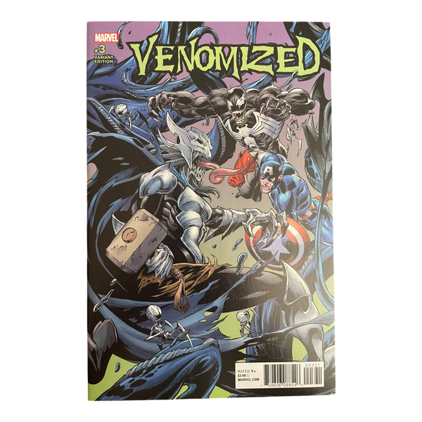 Venomized #3 Mark Bagley Connecting Variant Cover! Marvel 2018