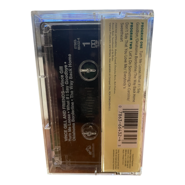 Vince Gill And Friends Country Music Album Cassette