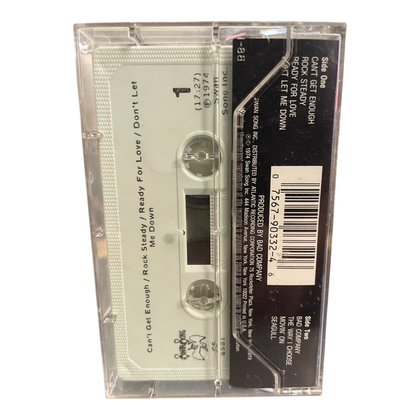 BAD COMPANY 1974 VINTAGE CASSETTE TAPE
