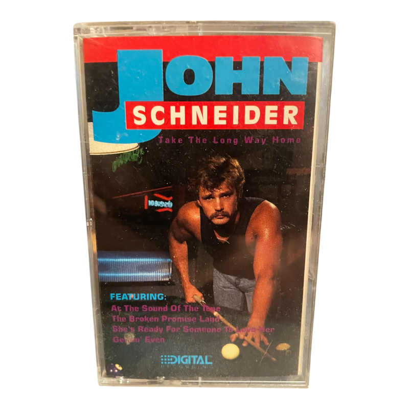 Take the Long Way Home by John Schneider (Country) (Cassette)