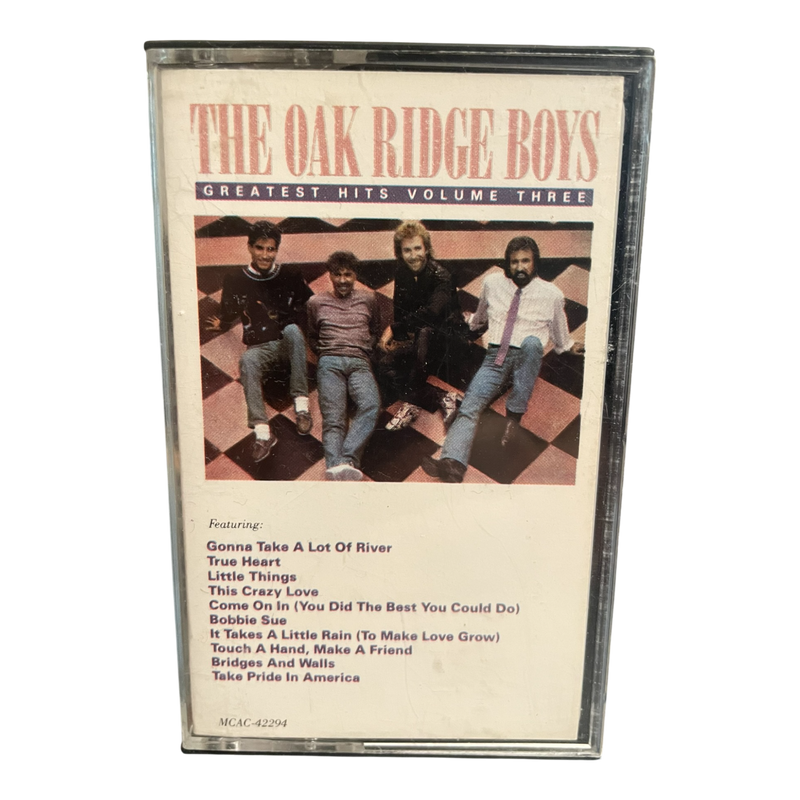 THE OAK RIDGE BOYS - GREATEST HITS VOL 3 (Cassette, 1989, MCA)