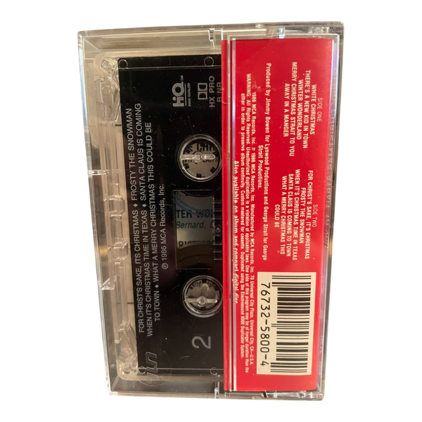 George Straight * Merry Christmas Strait To You Cassette Tape MCA 1986