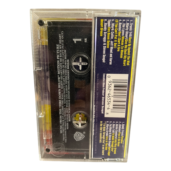 Steven Seagal Fire Down Below Movie Soundtrack It's So Hot It's Sizzling Cassette