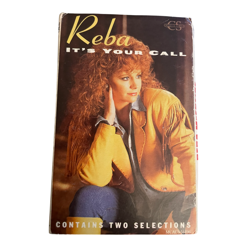 1992 Reba McEntire It's Your Call Cassette Single 2 Songs