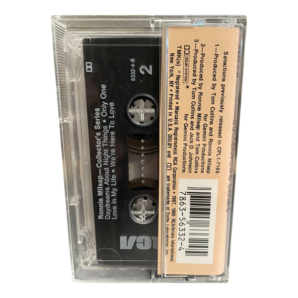 RONNIE MILSAP COLLECTORS SERIES CASSETTE TAPE