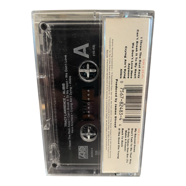 Tracy Lawrence Alibis Cassette Tape