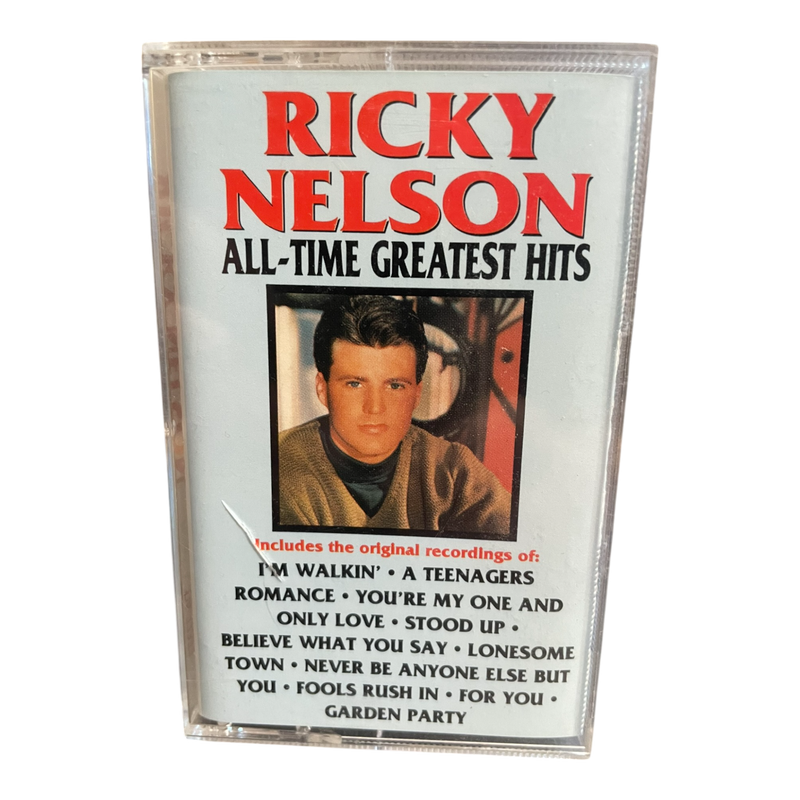 Ricky Nelson - All-Time Greatest Hits (Cassette, 1990).