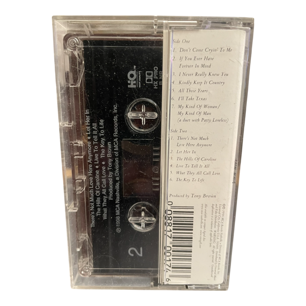 The Key by Vince Gill (Cassette, 1998, MCA Nashville)