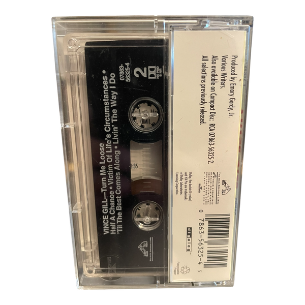 Vince Gill - Turn Me Loose (1994 Cassette Tape)