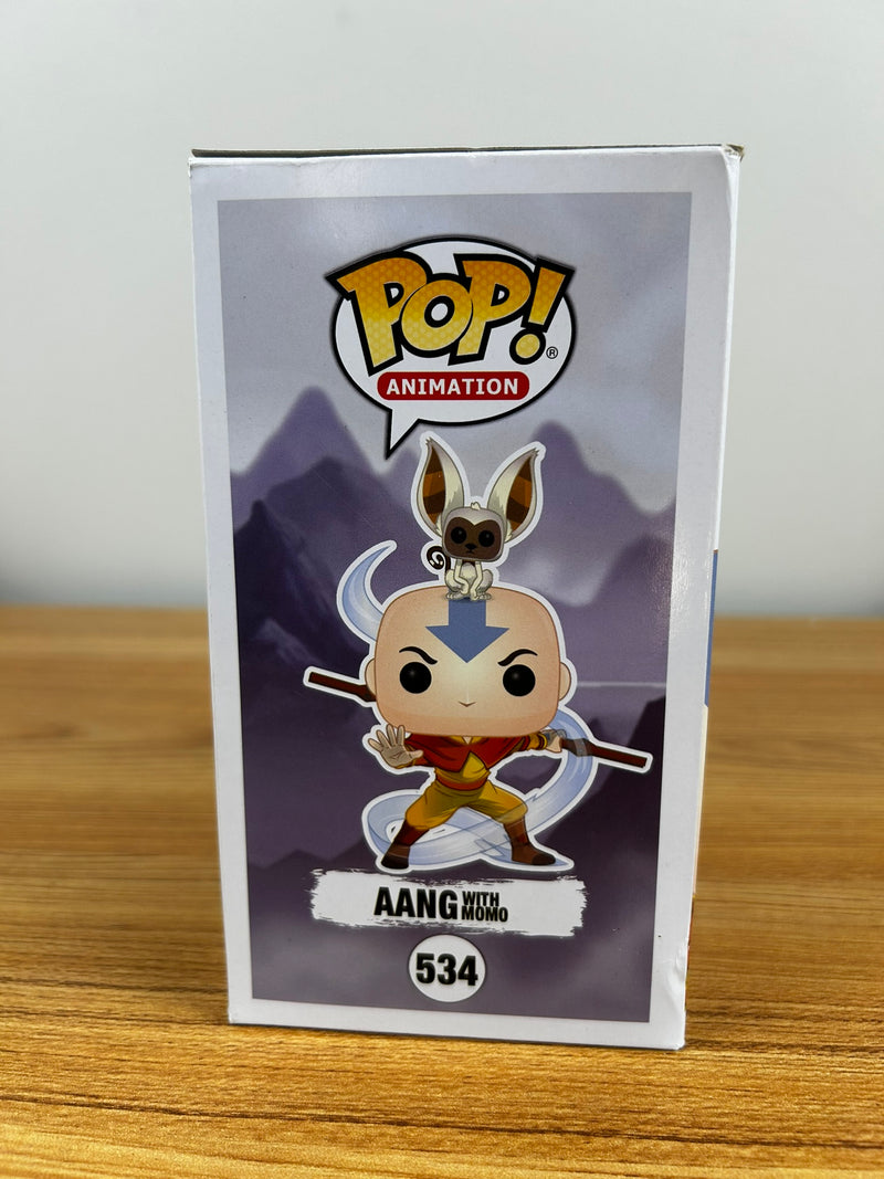 Funko Pop - Avatar The Last Airbender - Aang With Momo #534