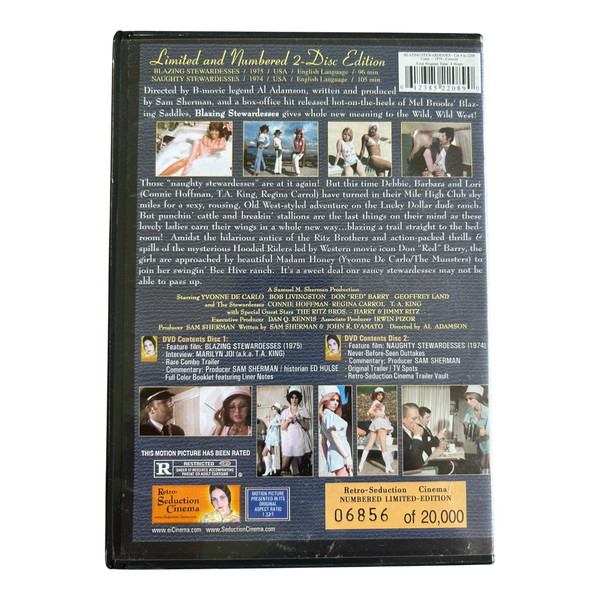 Blazing / Naughty Stewardesses - Limited 2-Disc 30th Anniversary Edition DVD