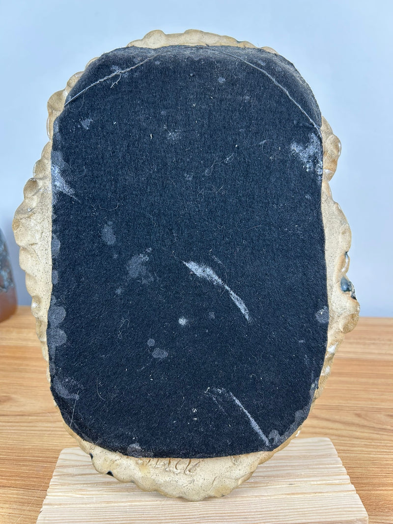 John Glick Plum Tree Pottery Mid Century Modern Hanging Wall Mirror