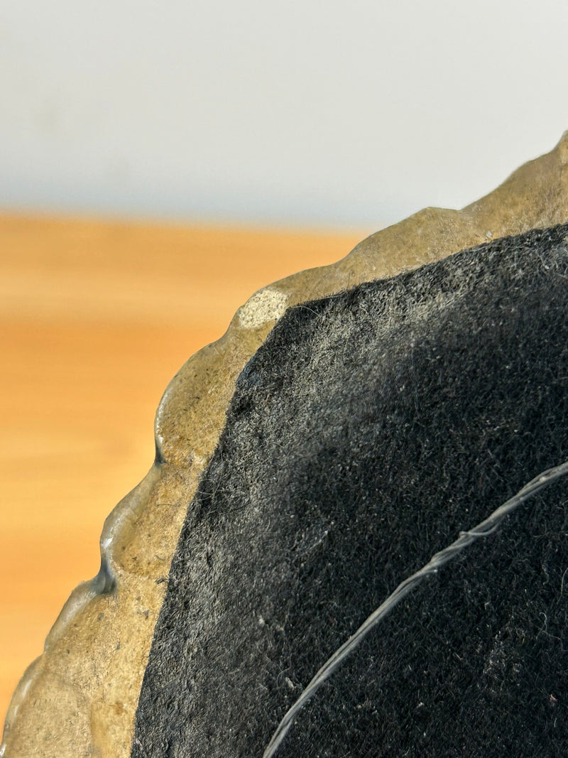 John Glick Plum Tree Pottery Mid Century Modern Hanging Wall Mirror