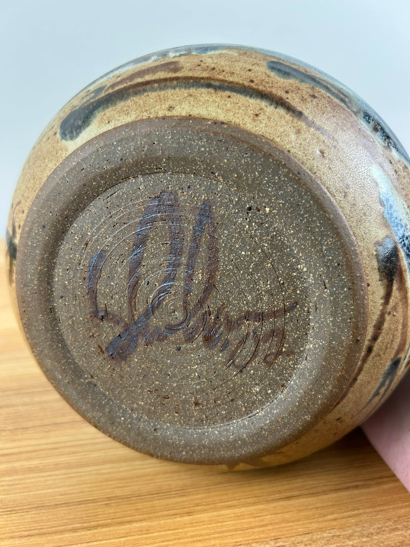 Carl Sheehan Fine Handcrafted Bozeman Landscape Stoneware Vase