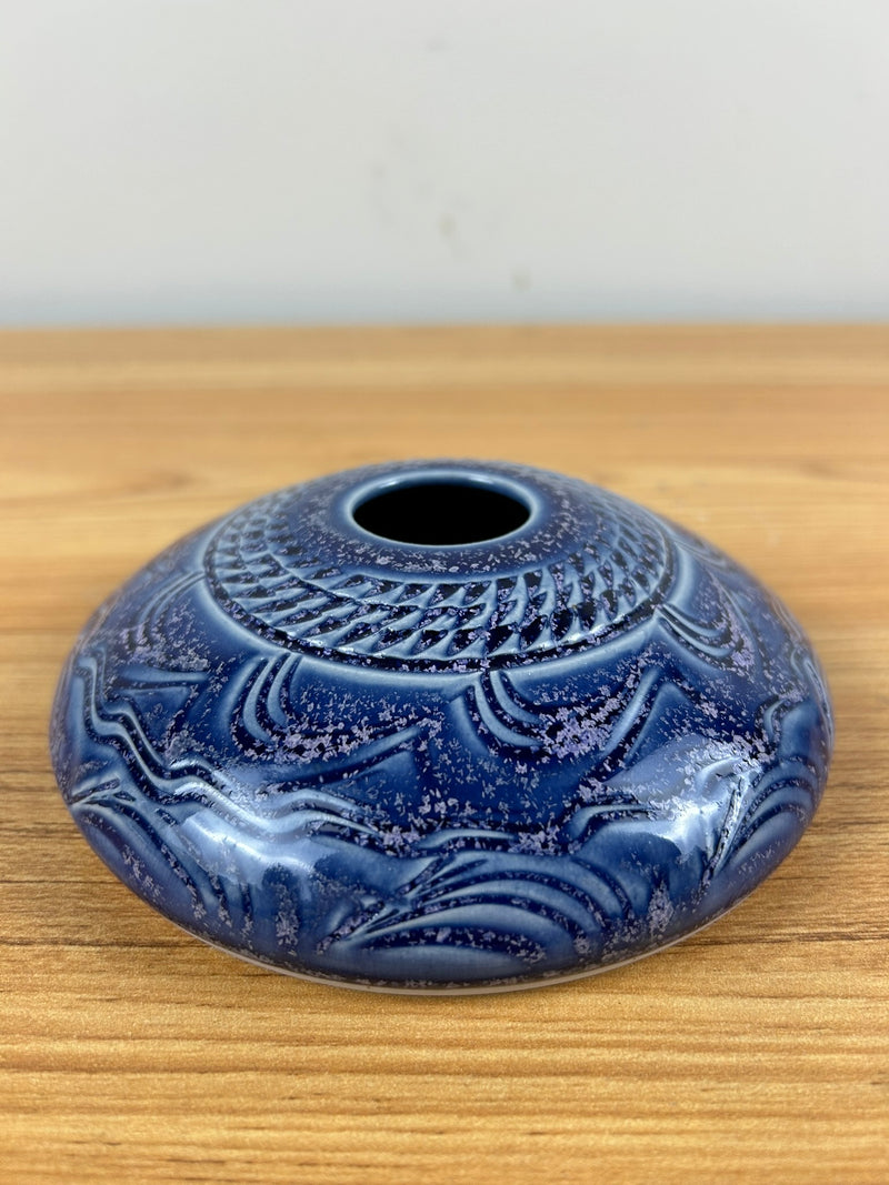 Ikebana Stem Vase Flower Frog Pottery For Living Greg Johnson Japanese Style