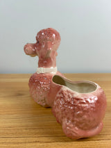 Royal Copley Art Pottery 1940’s Pink Poodle Planter