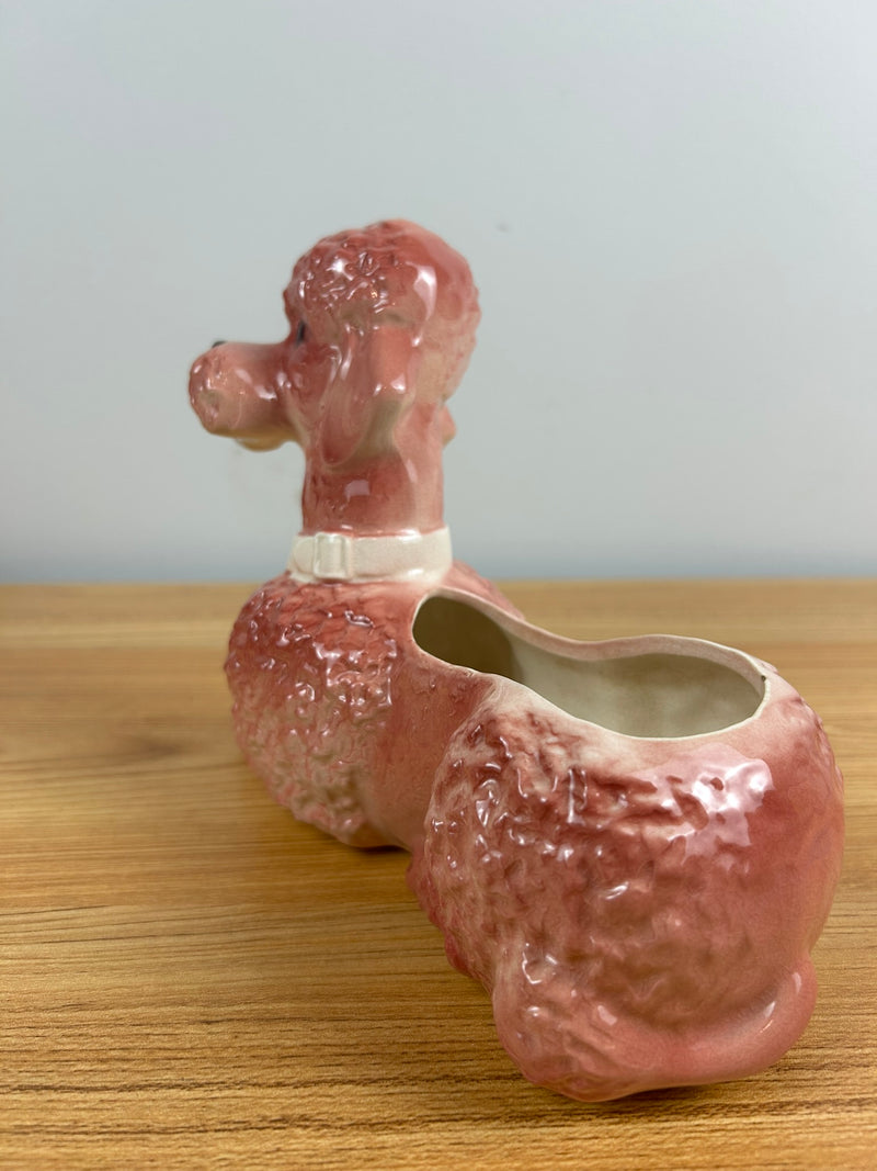 Royal Copley Art Pottery 1940’s Pink Poodle Planter