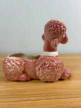Royal Copley Art Pottery 1940’s Pink Poodle Planter